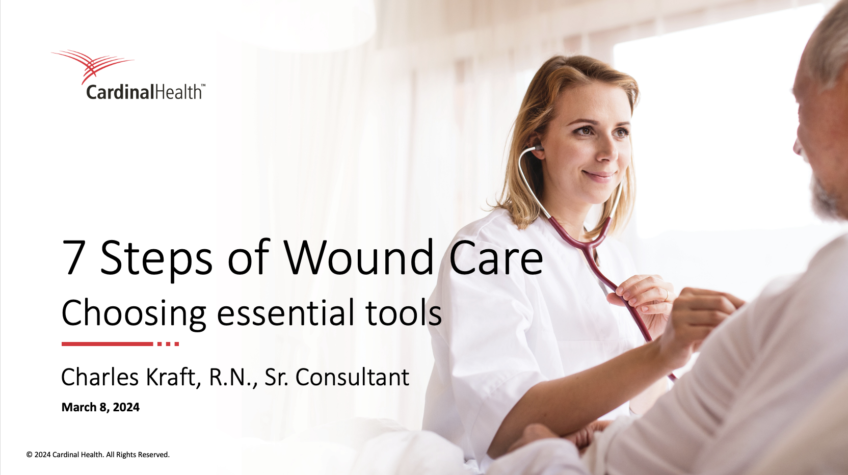 The Seven Steps of Wound Care: Choosing Essential Tools